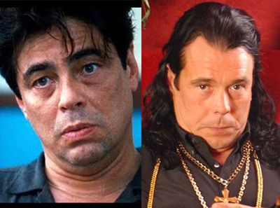 Benicio del Toro se parece al rubio de cruz y raya