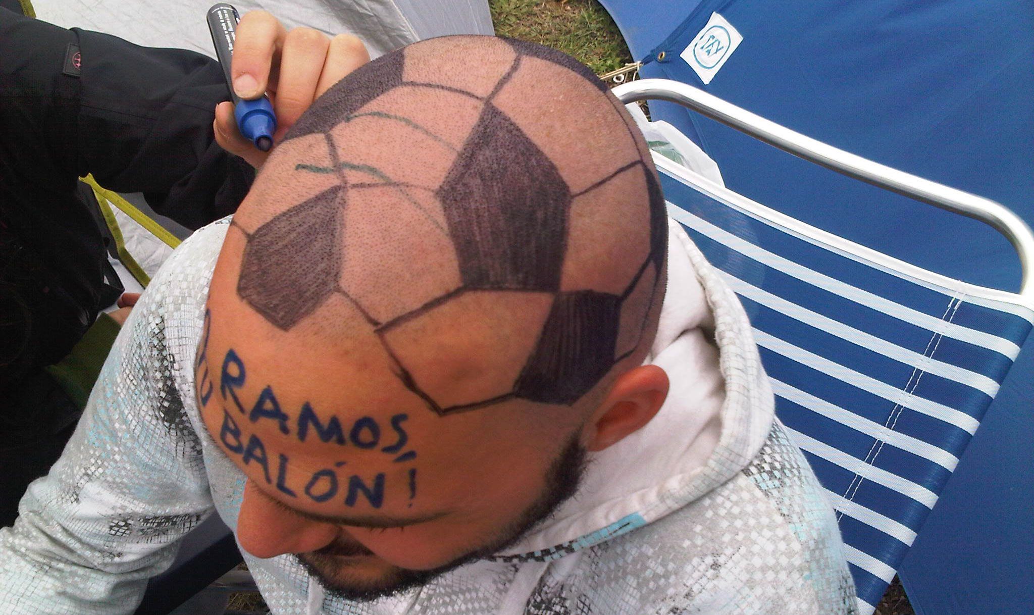 El balón de Sergio Ramos