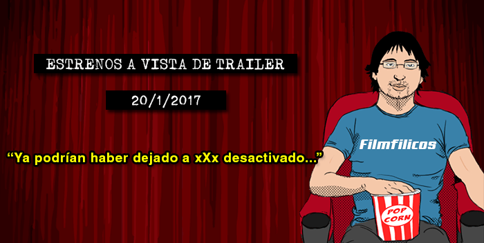 Estrenos de cine (20/1/2017)