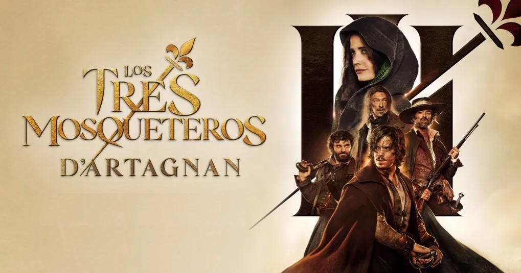 Reseña de la película Los tres mosqueteros: D'Artagnan