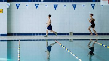 Boy in the pool