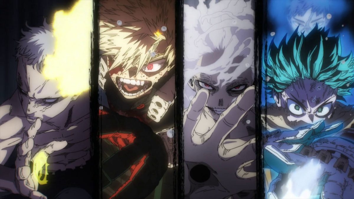Análisis del final de My Hero Academia con Deku, Bakugo, Shigaraki y All For One
