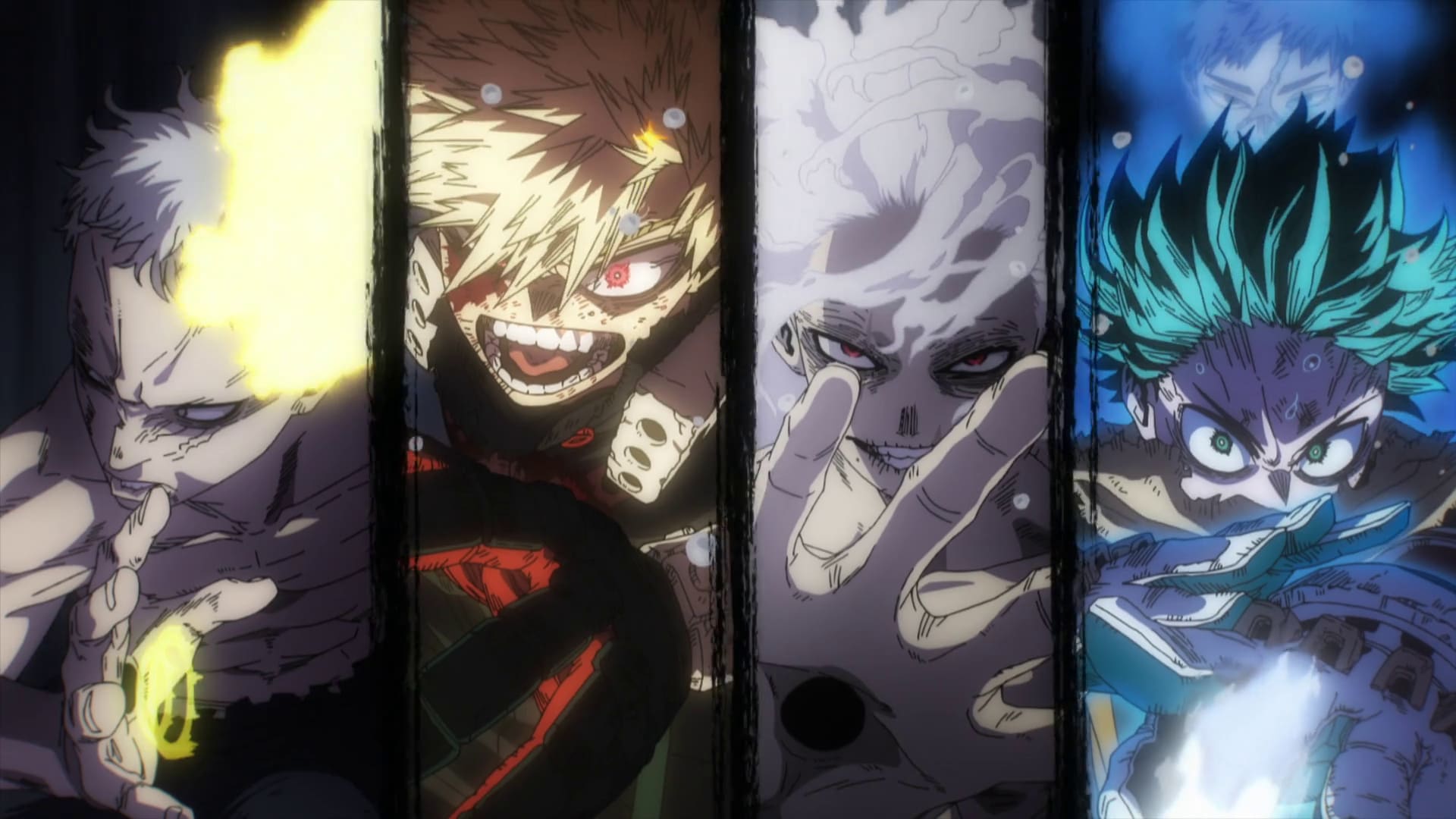 Análisis del final de My Hero Academia con Deku, Bakugo, Shigaraki y All For One
