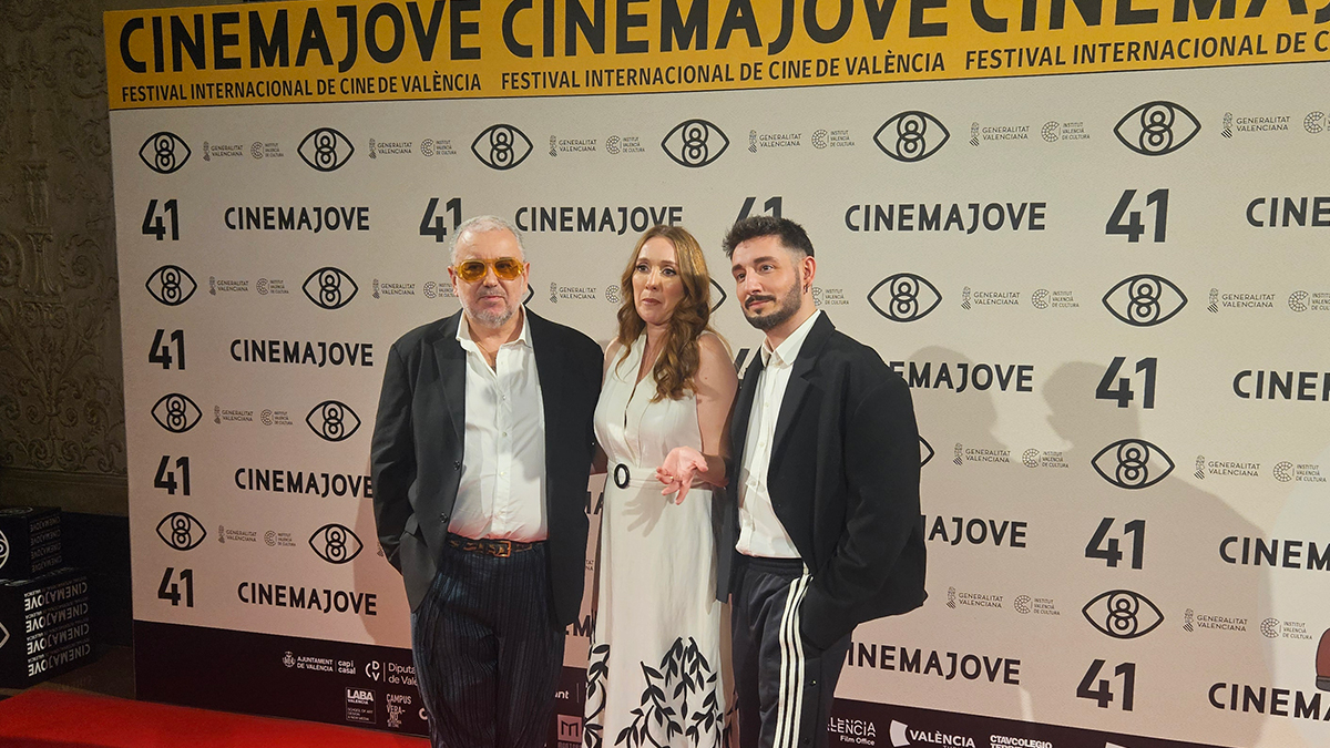 Félix Sabroso en la gala de inauguración del 41 Cinema Jove