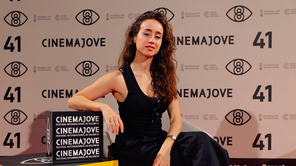 Priscilla Delgado premio Un Futuro de Cine en el 41 Cinema Jove